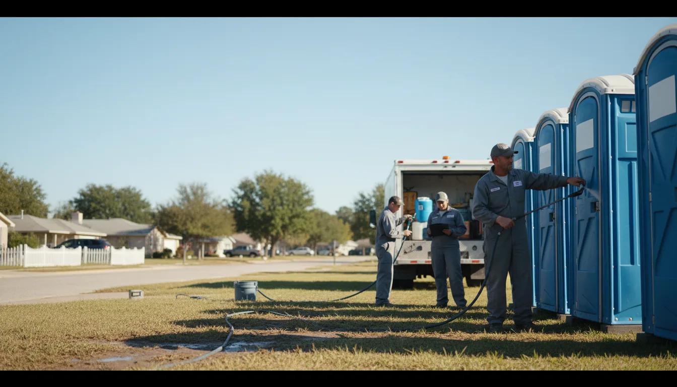 Long-Term Portable Toilet Rental in Leupp, AZ near me